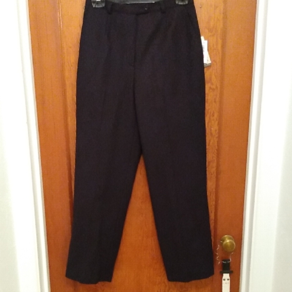 NWT Sag Harbor Wool Pants SZ 4P